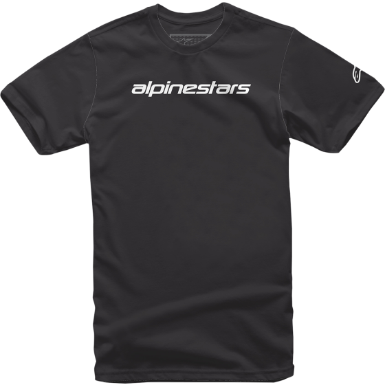 Тениска ALPINESTARS TEE LINEAR WORD BLACK