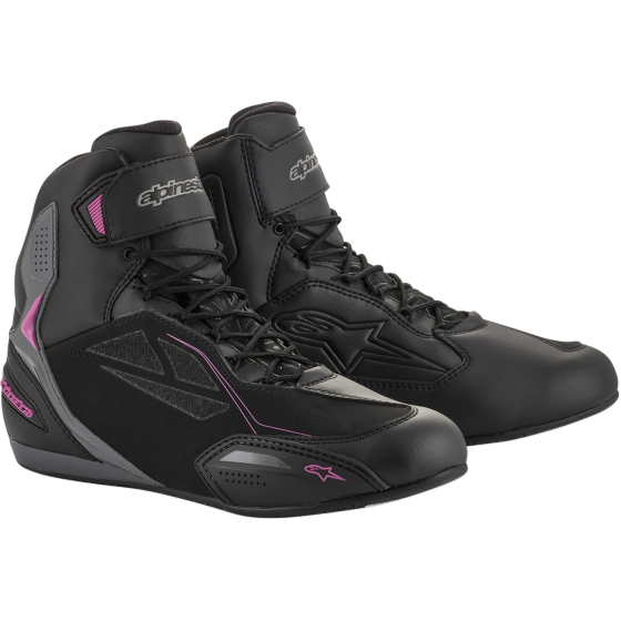 Дамски мото боти ALPINESTARS Stella Faster-3 Drystar® BLACK/PINK