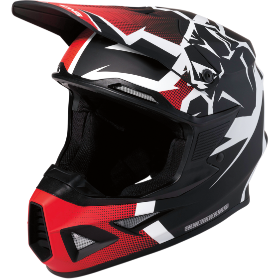 Мотокрос каска MOOSE RACING FI AGROID RED