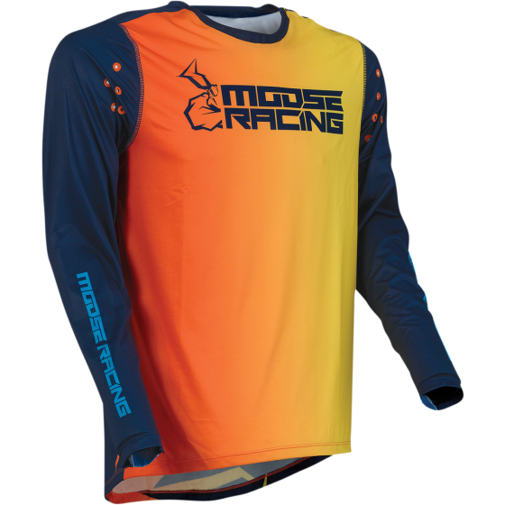 Мотокрос блуза MOOSE RACING AGROID ORANGE/NAVY