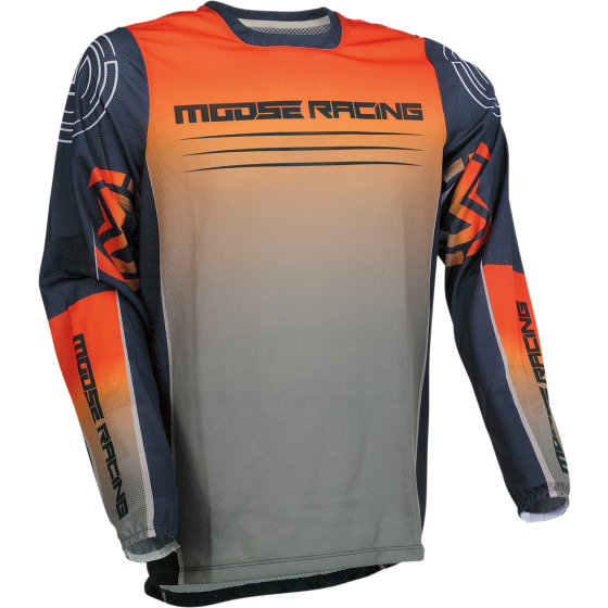 Мотокрос блуза MOOSE RACING SAHARA ORANGE/BLUE