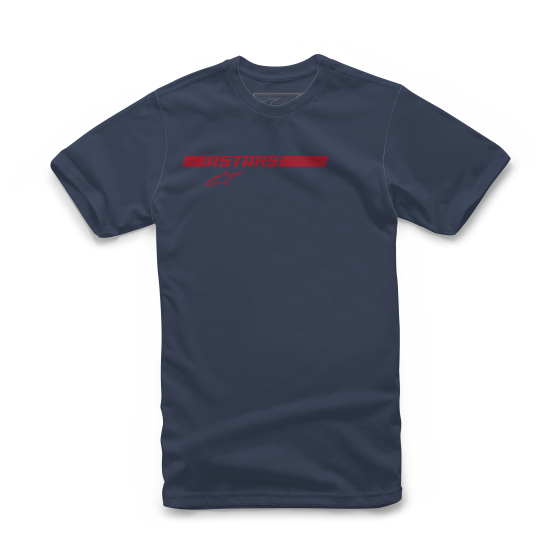 Мото тениска ALPINESTARS TEE FASTBACK NAVY