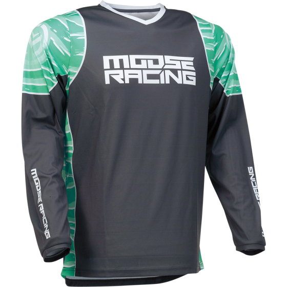 Мотокрос блуза MOOSE RACING QUALIFIER GRAY/TEAL
