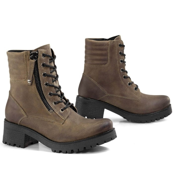 Дамски мото боти FALCO MISTY ARMY GREEN