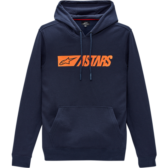 Мото суичър ALPINESTARS HOODIE REBLAZE NAVY/ORANGE