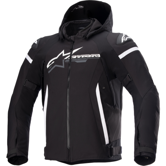 Текстилно мото яке ALPINESTARS Zaca Waterproof BLACK/WHITE