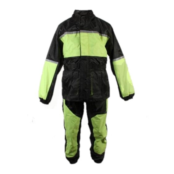 Комплект дъждобран яке и панталон ADRENALINE ORCAN 2.0 BLACK/YELLOW