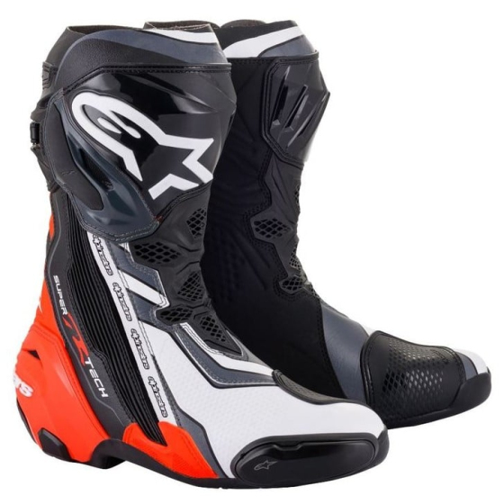 Ботуши ALPINESTARS SUPERTECH R BLACK/RED/WHITE 2023