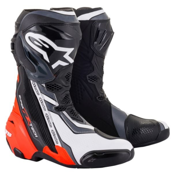 Ботуши ALPINESTARS SUPERTECH R BLACK/RED/WHITE/GRAY 2023