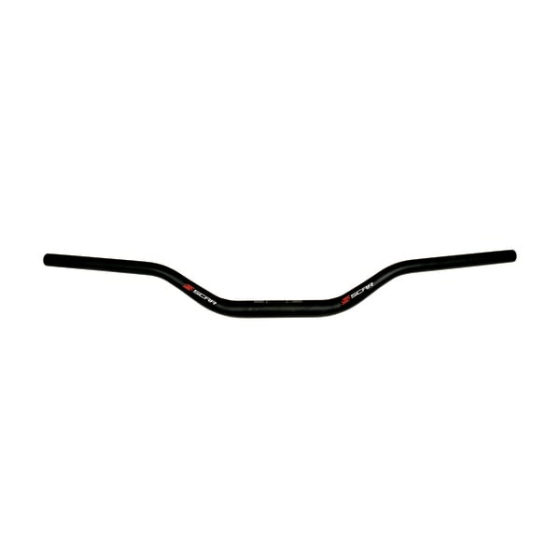 Кормило SCAR HANDLEBAR O2 HIGH BLACK/WHITE