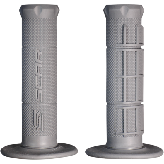 Мото ръкохватки SCAR HALF WAFFLE GREY