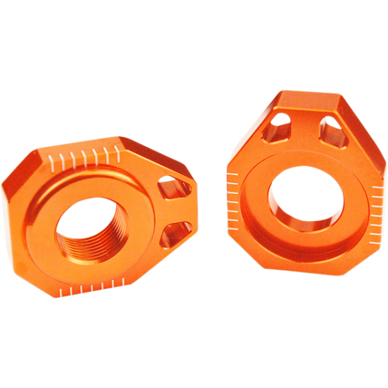 Блок втулка за задна ос SCAR Axle Blocks KTM EXC 02-16 ORANGE