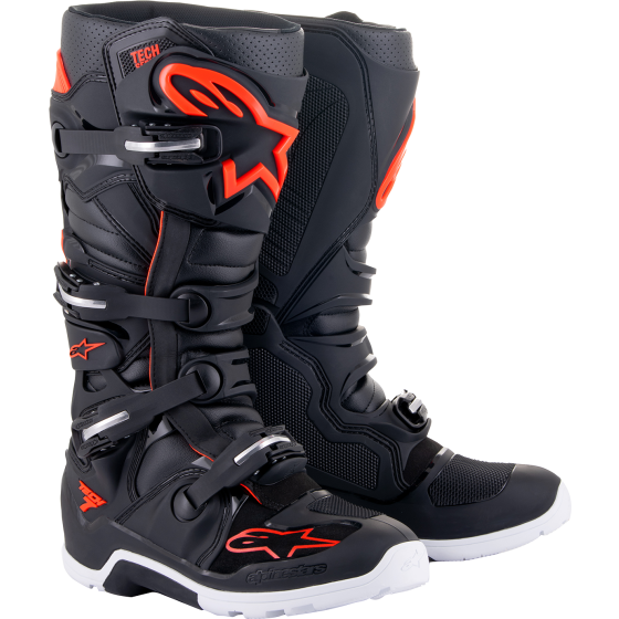 Мотокрос ботуши ALPINESTARS TECH 7 Enduro BLACK/RED