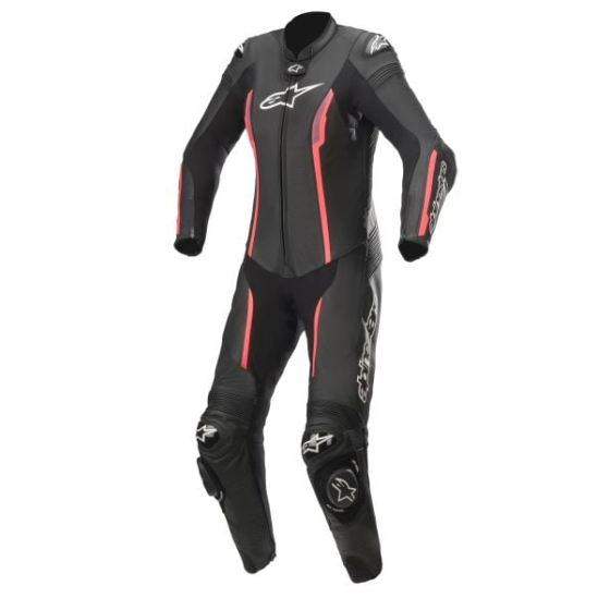 Дамски кожен екип ALPINESTARS STELLA MISSILE V2 BLACK/PINK