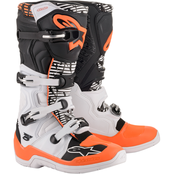 Мотокрос ботуши ALPINESTARS TECH 5 WHT/BK/OR