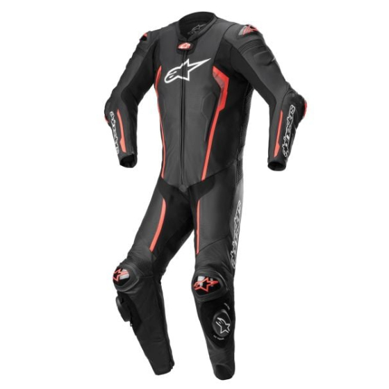 КОЖЕН ЕКИП ALPINESTARS Coveralls MISSILE V2 BLACK/FLUO RED 1PC