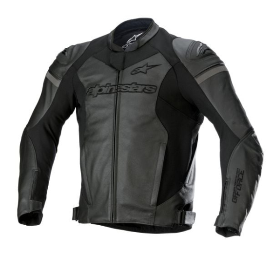 Кожено мото яке ALPINESTARS GP FORCE BLACK/BLACK