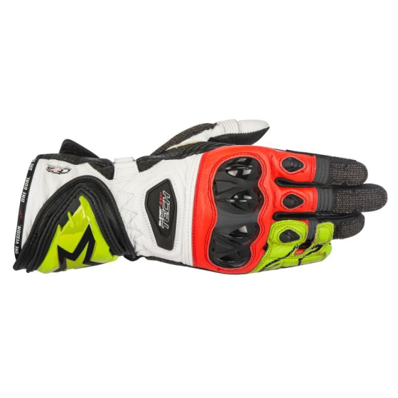 Ръкавици ALPINESTARS SUPERTECH BLACK/FLUO YELLOW/RED