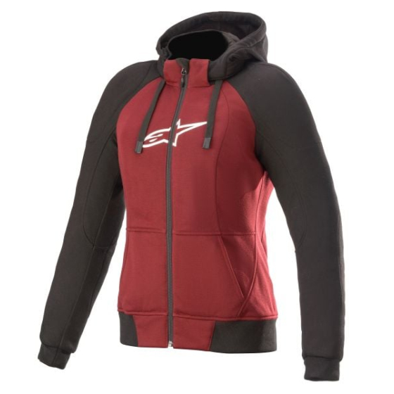 Дамски суичър ALPINESTARS Stella Chrome Sport BLACK/RED
