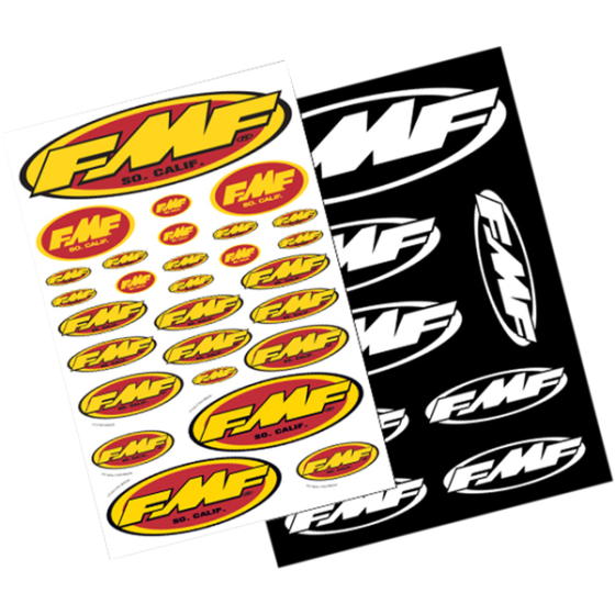 Стикери FMF DECAL FMF ASSORTED SHEET