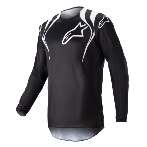 Мотокрос джърси Alpinestars Fluid Narin BLACK/WHT