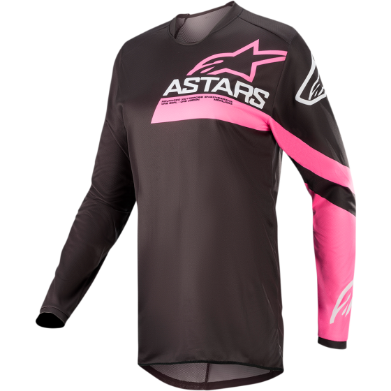 Дамско мотокрос джърси ALPINESTARS Stella Fluid Chaser S21 BLACK/PINK