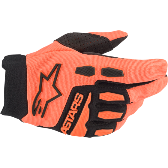Детски мотокрос ръкавици ALPINESTARS Full Bore ORANGE/BLACK
