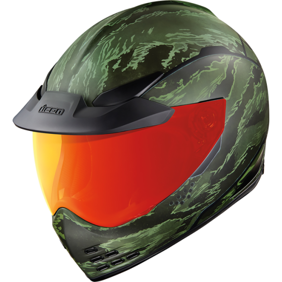 Каска ICON DOMAIN TIGER'S BLOOD GREEN