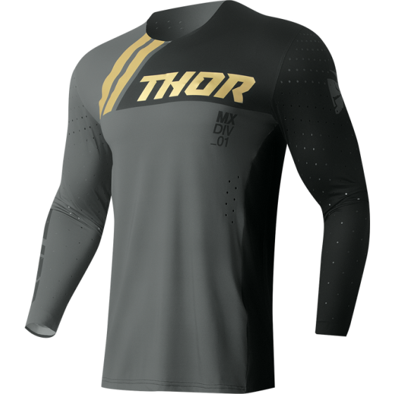 Мотокрос джърси THOR PRIME DRIVE BLACK GRAY