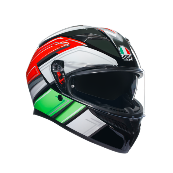 КАСКА AGV K3 - WING BLACK/ITALY