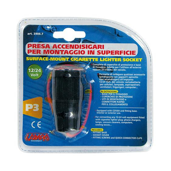 Гнездо за запалка 12V-24V 39067