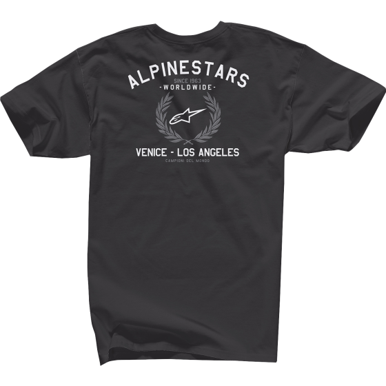 Мото тениска ALPINESTARS TEE WREATH BLACK