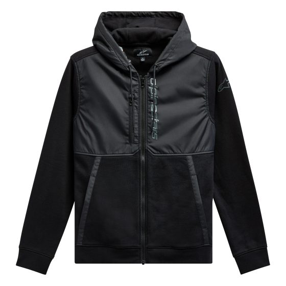 Мото суитшърт ALPINESTARS HOODIE ALIGNED BLACK
