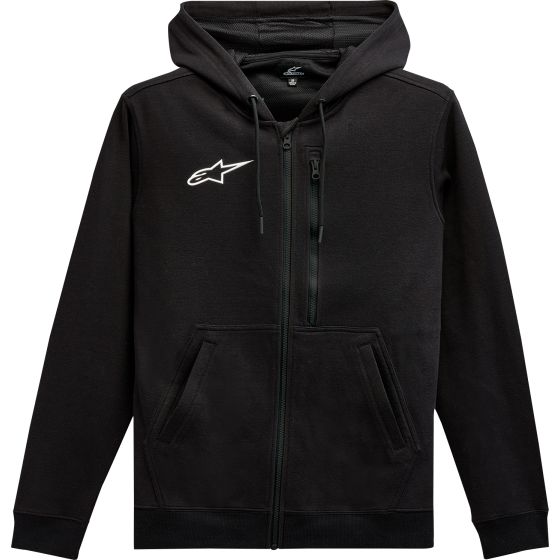Мото суитшърт ALPINESTARS HOODIE ASYM BLACK
