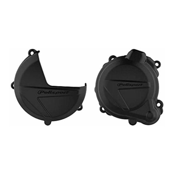 Комплект предпазители за двигател YAMAHA YZ450F 2018 - / WR450F/YZ450FX 2019 - BLACK