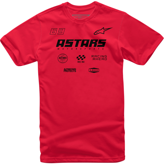 Тениска ALPINESTARS Multi Race Red