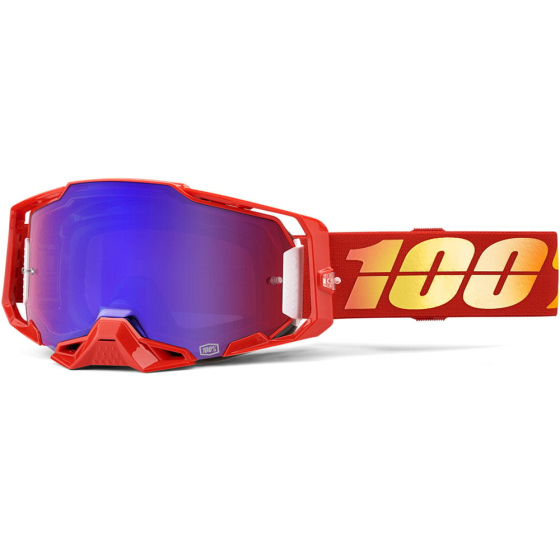 Мотокрос очила 100% ARMEGA NUKETOWN MIRROR RED/BLUE