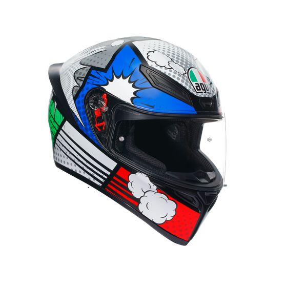Каска AGV K1 S E2206 BANG MATT ITALY/BLUE