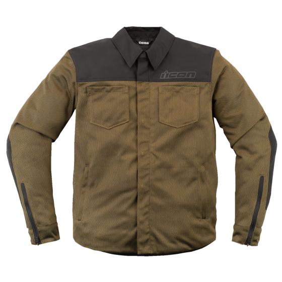Текстилно мото яке ICON UPSTATE MESH CE GREEN