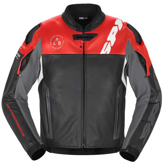 Кожено мото яке SPIDI DP PROGRESSIVE LEATHER Red