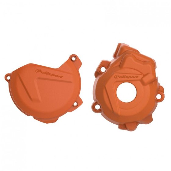 Комплект предпазители за двигател KTM SXF/XCF HUSQ FC 250/350 2013-15 ORANGE