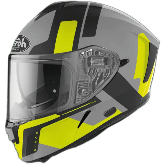 Каска AIROH SPARK SHOGUN YELLOW MATT