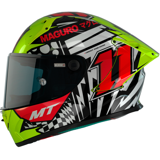 MT KRE+ CARBON SERGIO GARSIA A3 MATT FLUO YELLOW