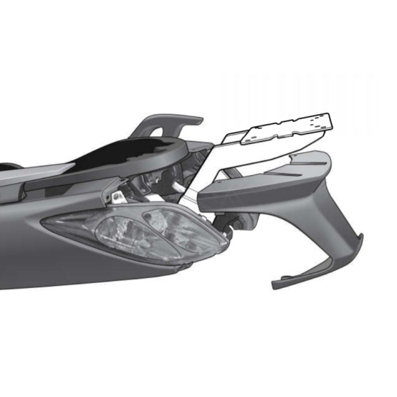 Монтажен комплект за куфари SHAD TOP MASTER YAMAHA X-MAX 125-250 '10