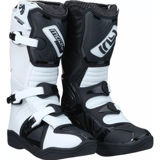 Детски мотокрос ботуши MOOSE RACING M1.3 YOUTH BLACK/WHITE