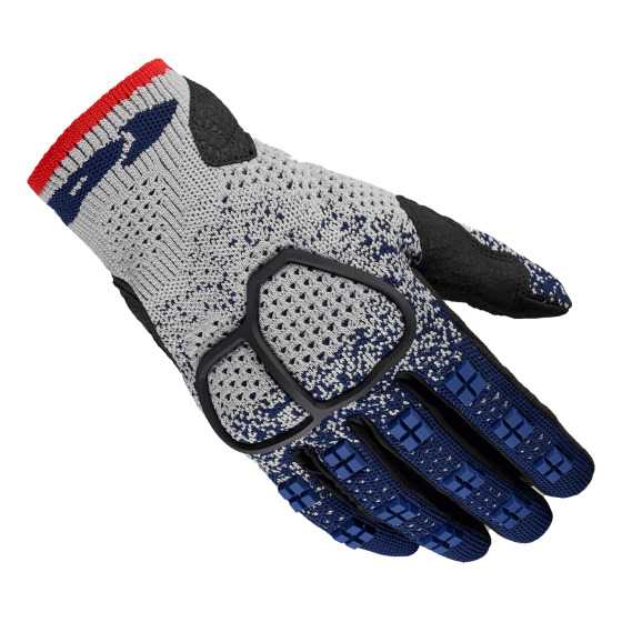 Текстилни мото ръкавици SPIDI CROSS KNIT Blue