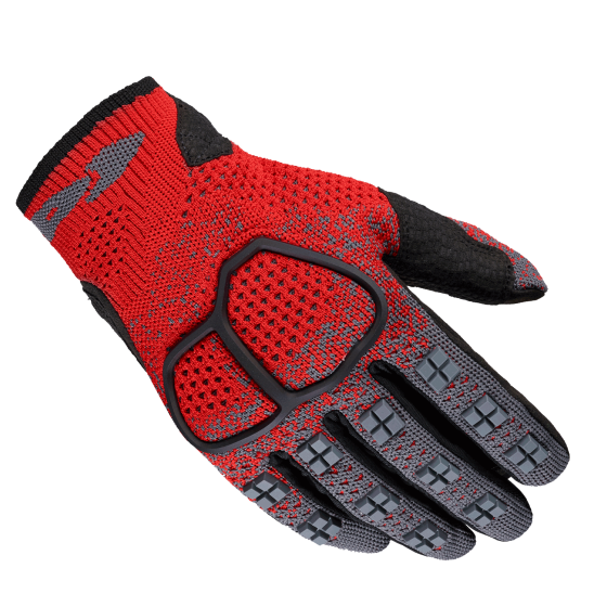 Текстилни мото ръкавици SPIDI CROSS KNIT Red