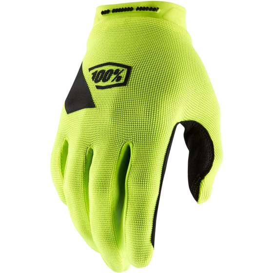 Мотокрос ръкавици 100% RIDECAMP FLUO YELLOW