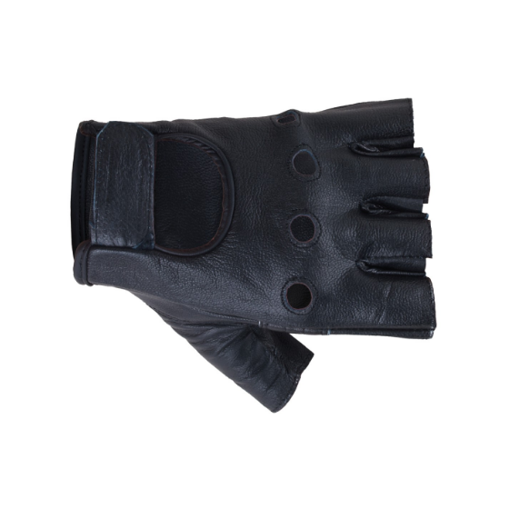 Кожени ръкавици MOTO ID RIDER BLACK