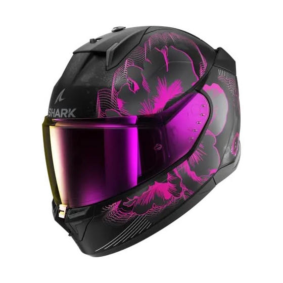 Каска SHARK D-SKWAL 3 LADY MAYFER MATT BLACK/PINK